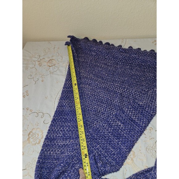 Cozy Knit Mermaid Tail Throw Blanket Teen Youth Purple By Berinfly - Picture 6 of 7